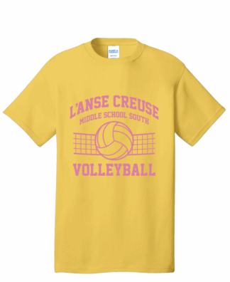 Navy & Gold Volleyball Tee